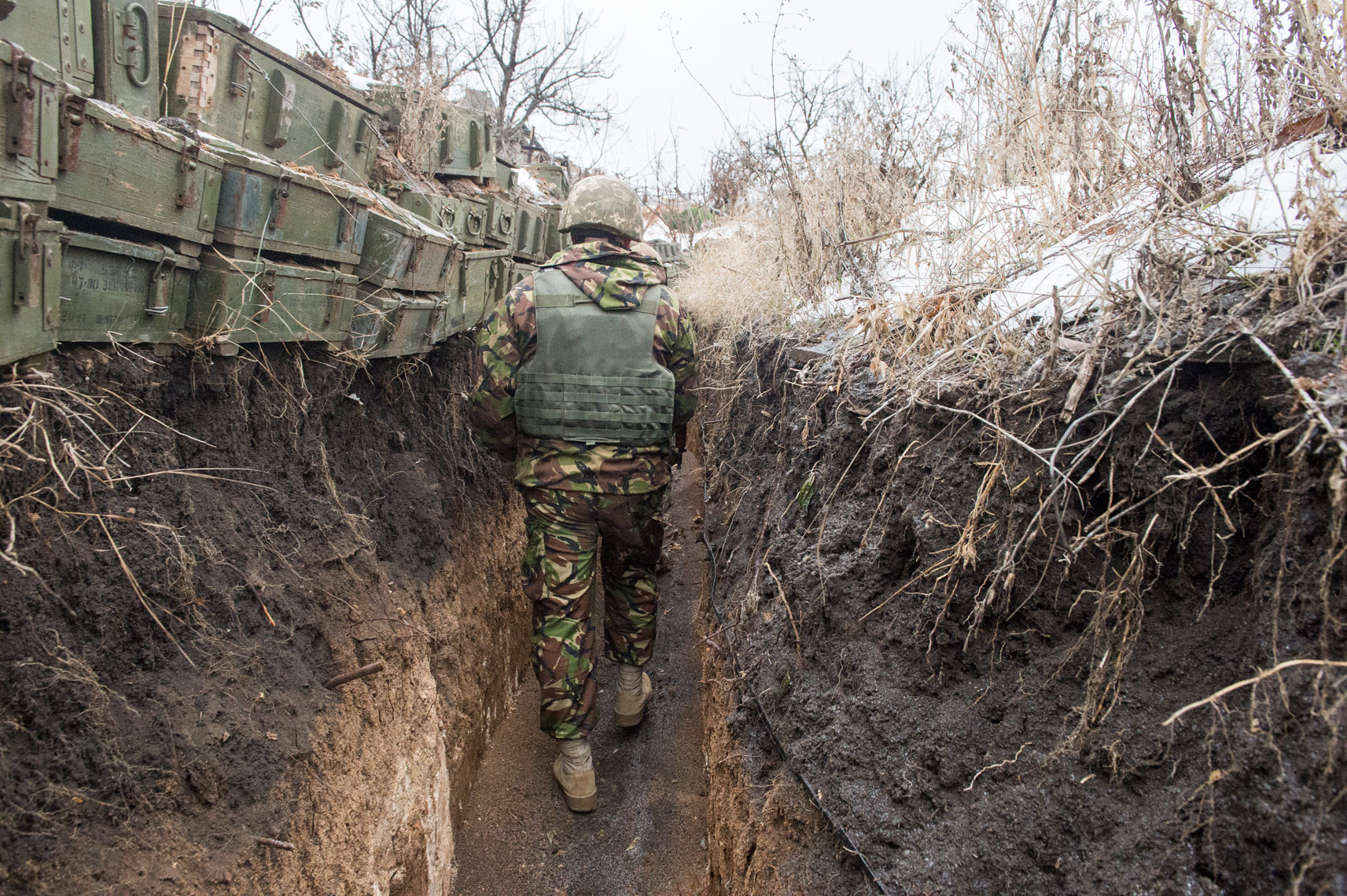 donbas-trenches