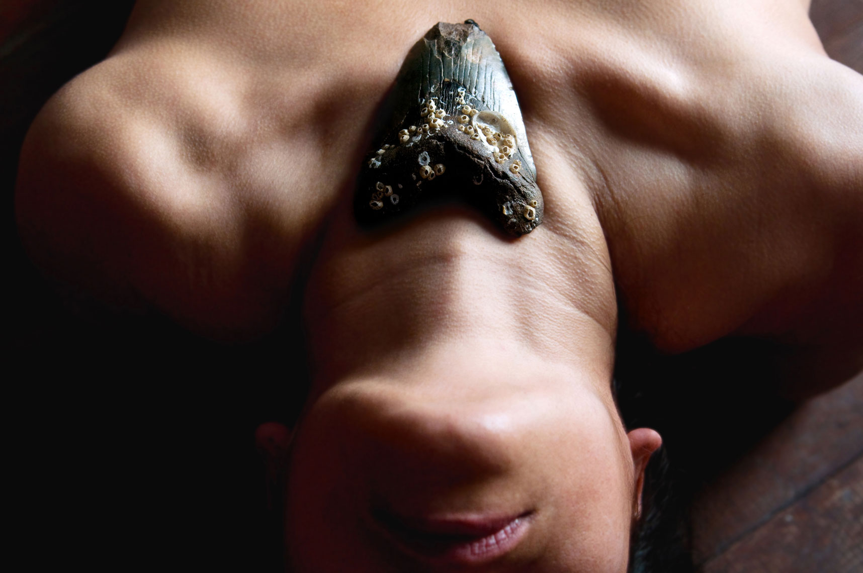 fossilized-megalodon-giant-shark-tooth-on-woman